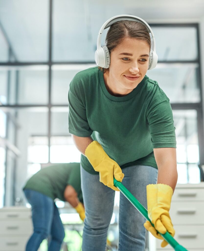 Women at Cleaning