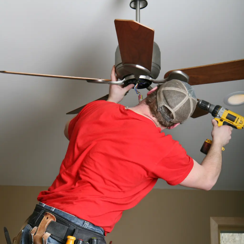 Ceiling Fan Cleaning